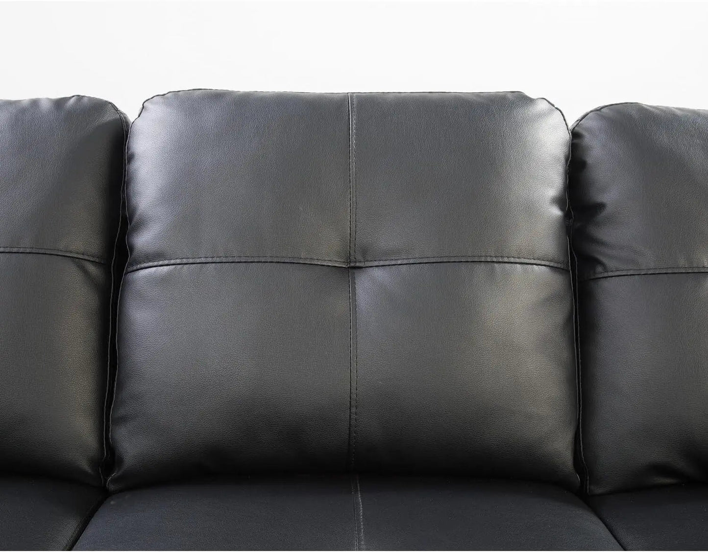 Transitional PU Faux Leather Leather Sectional Sofa with Lift-top Storage Ottoman for Living Room in Black Finish Home Fusion Transitional PU Faux Leather Leather Sectional Sofa with Lift-top Storage Ottoman for Living Room in Black Finish 076823-f9.myshopify.com