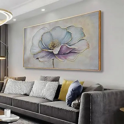 Wall Art Gold Abstract Tree of Life Framed Modern Artwork Canvas Painting Textured Tree Pictures Wall Decor Home Decor Wall - Home Fusion