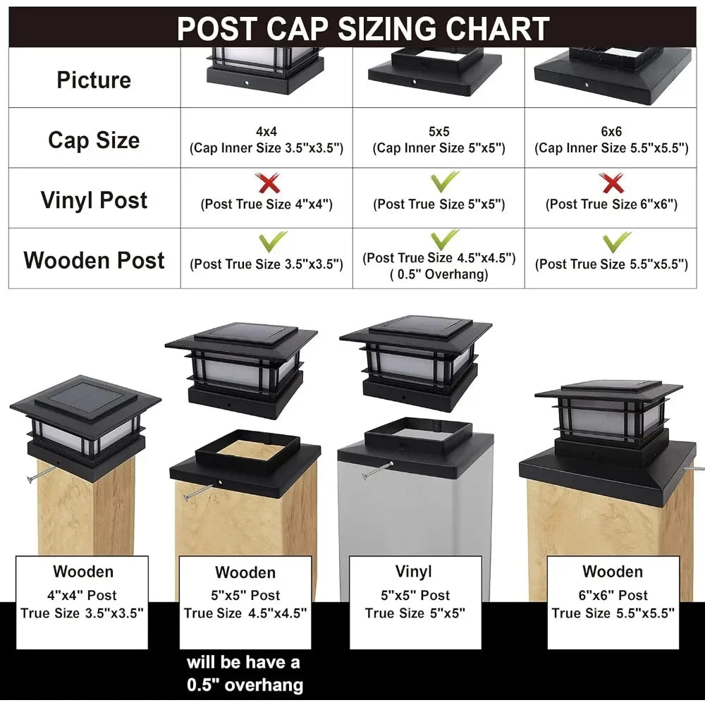 8 Pack Solar Flame Post Lights Outdoor, High Brightness Flickering Flame SMD LED Lighting Decor, Fit 4x4, 5x5 or 6x6Wooden Posts Home Fusion 8 Pack Solar Flame Post Lights Outdoor, High Brightness Flickering Flame SMD LED Lighting Decor, Fit 4x4, 5x5 or 6x6Wooden Posts 076823-f9.myshopify.com