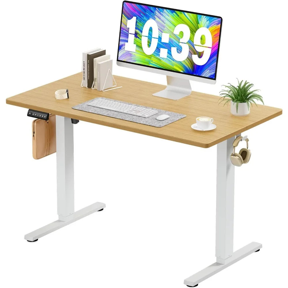 Electric Standing Desk Office Computer Table - Home Fusion
