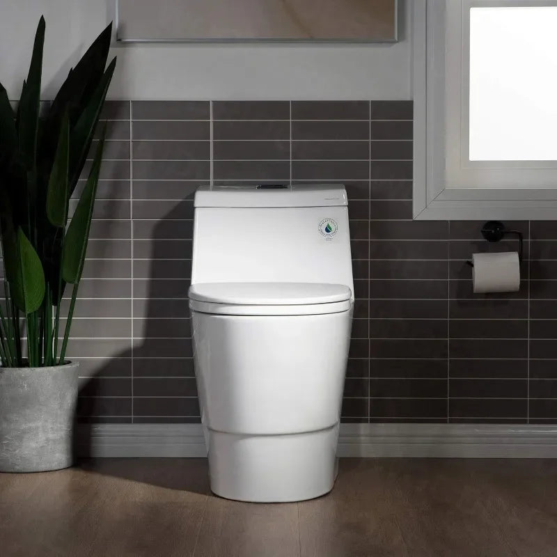 LUXURIOUS MODERN DESIGN Integrated toilet toilet  smart toilet automatic Bathroom Fixture - Home Fusion