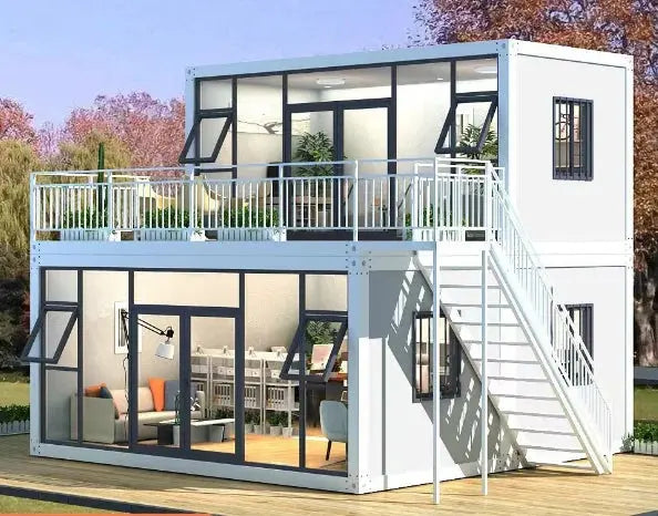 Modern Prefab Tiny Home – 20ft Expandable, Multi-Functional Use - Home Fusion