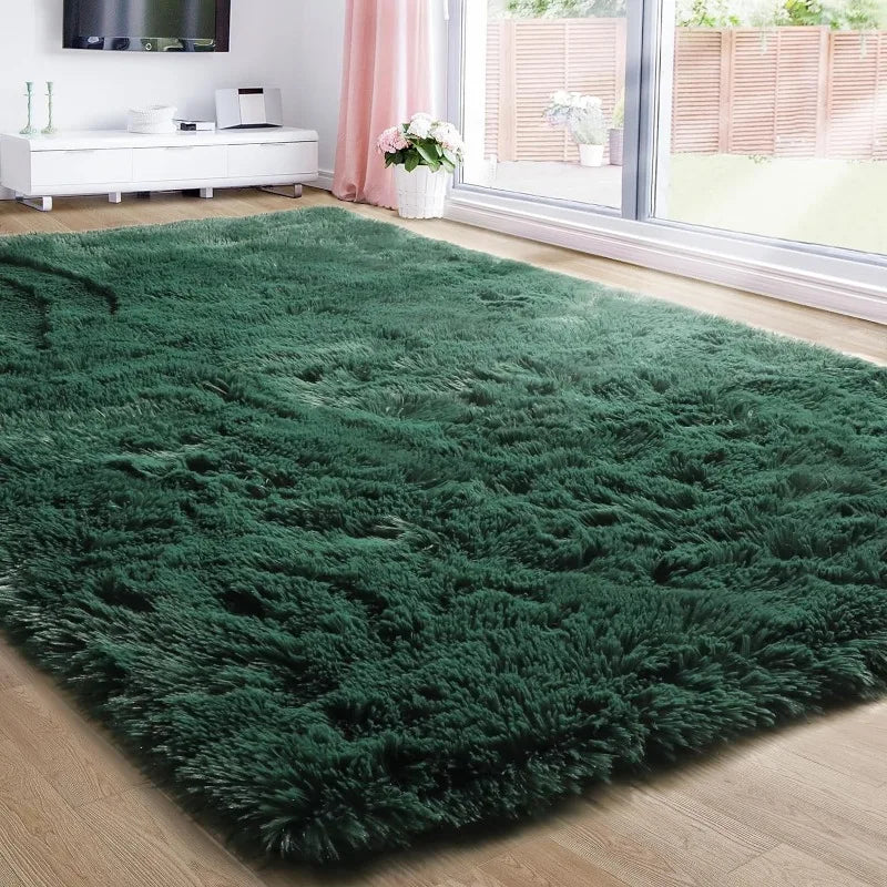 44368939417771|44368940204203|44368941088939|44368941678763 Grass Green Area Rug for Bedroom,4'X6',Fluffy Shag for Living Room,Furry Carpet for Kids Room,Shaggy Throw Rug for Nursery 076823-f9.myshopify.com