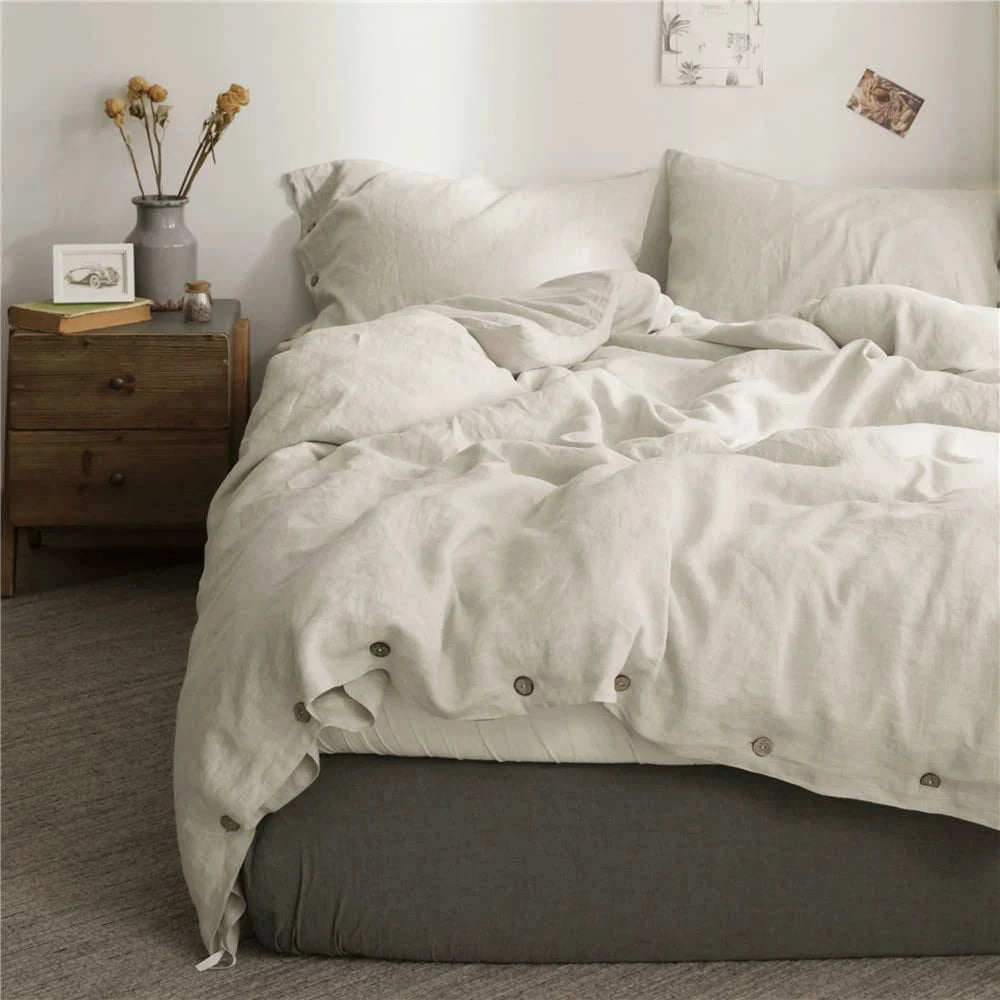 Queen King Size Duvet Cover Bed Sheet Set - Home Fusion