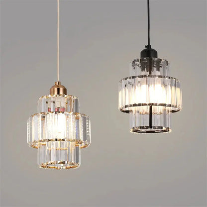 Creative Crystal Led Chandelier Light Indoor Plafon Lustre Pendant Ceiling Lamp In The Kitchen Home Decor Hanging Lamp Luminaire - Home Fusion