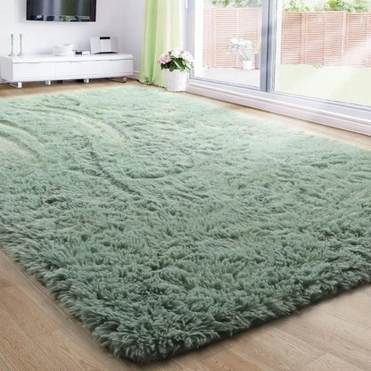 44368938860715|44368939614379|44368940531883|44368941285547 Grass Green Area Rug for Bedroom,4'X6',Fluffy Shag for Living Room,Furry Carpet for Kids Room,Shaggy Throw Rug for Nursery 076823-f9.myshopify.com