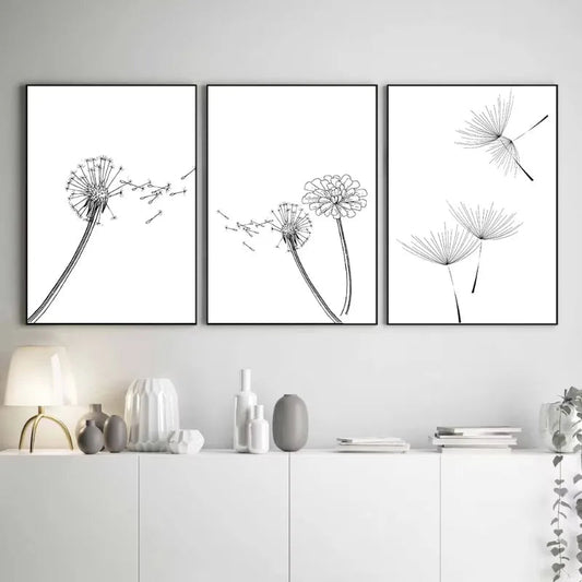 Dandelion Bathroom Black and White Floral Posters Prints Neutral Wall Art Botanical Canvas Painting Living Home Bedroom Decor Home Fusion Dandelion Bathroom Black and White Floral Posters Prints Neutral Wall Art Botanical Canvas Painting Living Home Bedroom Decor 076823-f9.myshopify.com