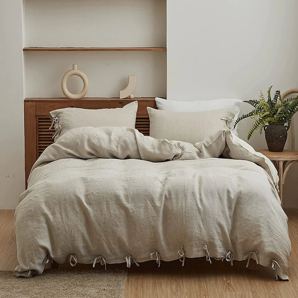 Queen King Size Duvet Cover Bed Sheet Set - Home Fusion