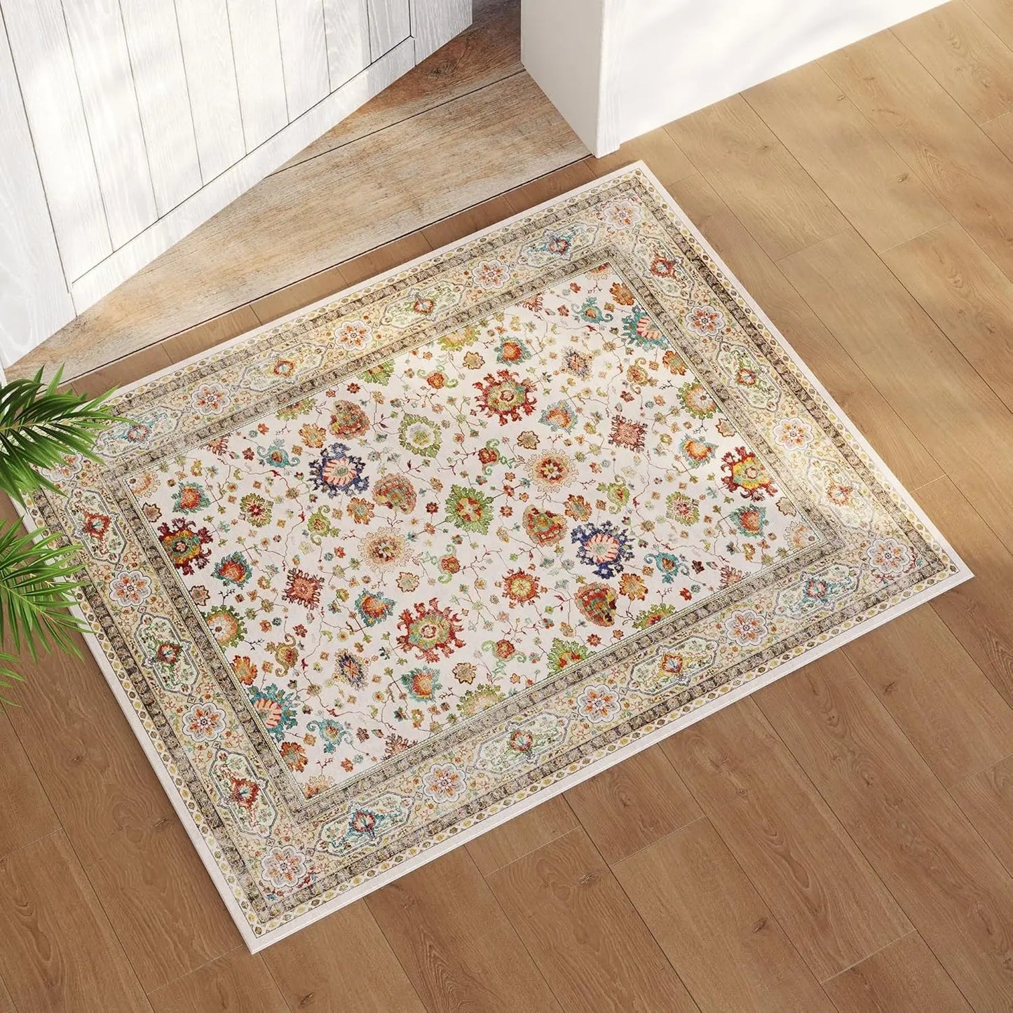 44368950296747|44368950362283|44368950526123|44368950591659|44368950657195|44368950722731|44368950788267|44368950853803|44368950984875|44368951050411 8x10 Rug, Washable Boho Rug Non-Slip Non-Shedding Faux Wool Vintage Rug for Living Room, Dining Room, Kids Playroom, Carpet 076823-f9.myshopify.com