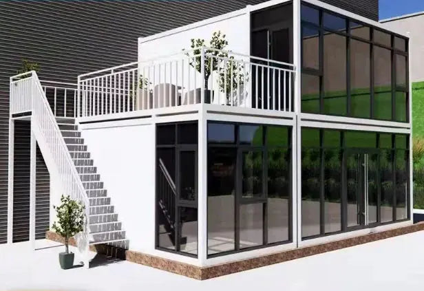 Modern Prefab Tiny Home – 20ft Expandable, Multi-Functional Use - Home Fusion