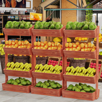 4-Tier Raised Garden Bed, Vertical Flower Pots Rack with Detachable Ladder and Adjustable Shelf, Wooden Elevated Planters Stand Home Fusion 4-Tier Raised Garden Bed, Vertical Flower Pots Rack with Detachable Ladder and Adjustable Shelf, Wooden Elevated Planters Stand 076823-f9.myshopify.com