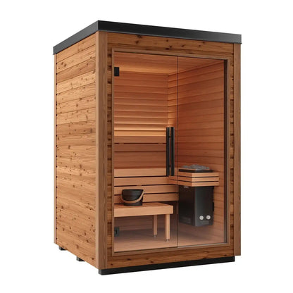 modular outdoor sauna kit