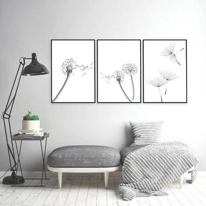 Dandelion Bathroom Black and White Floral Posters Prints Neutral Wall Art Botanical Canvas Painting Living Home Bedroom Decor Home Fusion Dandelion Bathroom Black and White Floral Posters Prints Neutral Wall Art Botanical Canvas Painting Living Home Bedroom Decor 076823-f9.myshopify.com