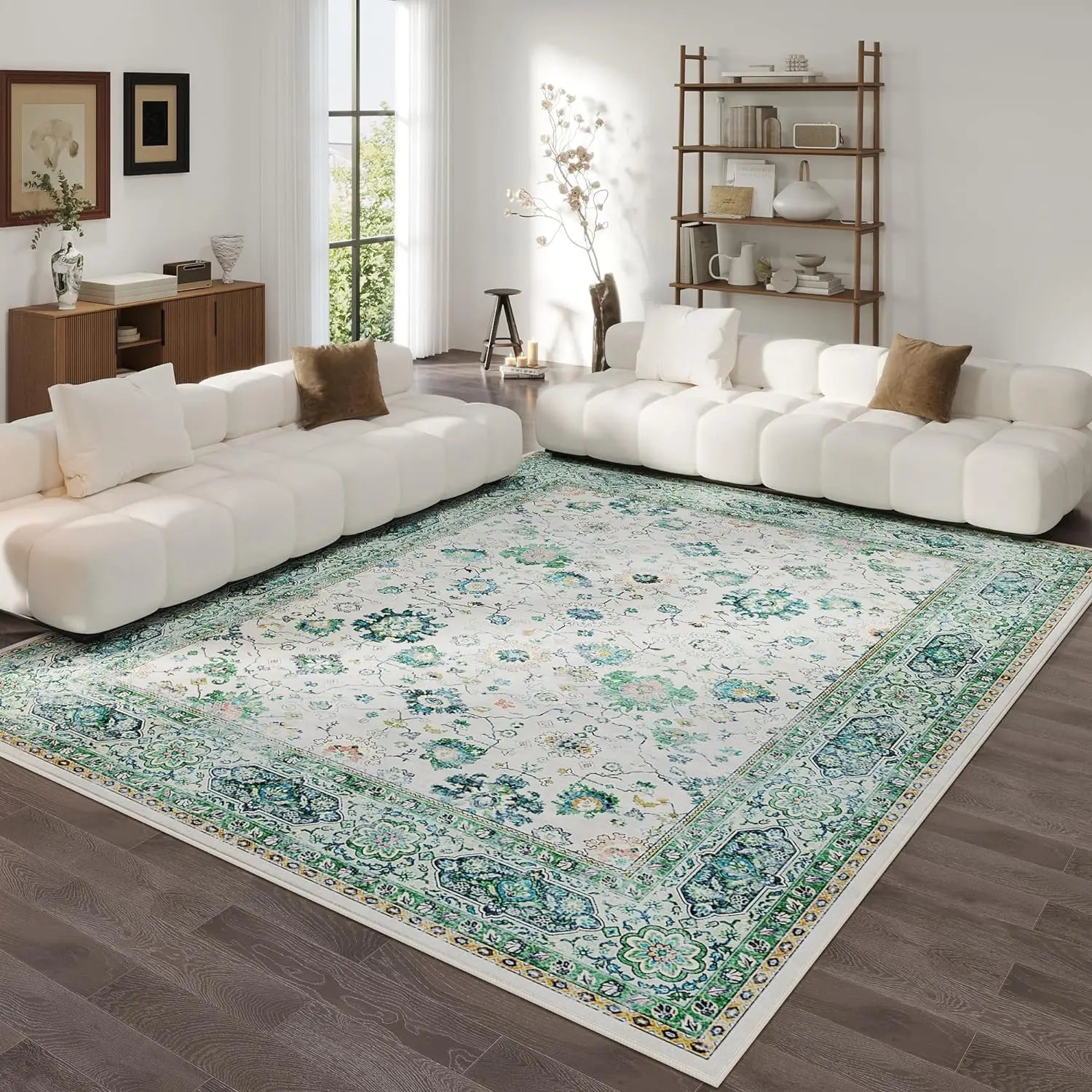 44368948854955|44368948887723|44368948920491|44368948953259|44368948986027|44368949018795|44368949051563|44368952197291|44368952262827|44368952393899 8x10 Rug, Washable Boho Rug Non-Slip Non-Shedding Faux Wool Vintage Rug for Living Room, Dining Room, Kids Playroom, Carpet 076823-f9.myshopify.com