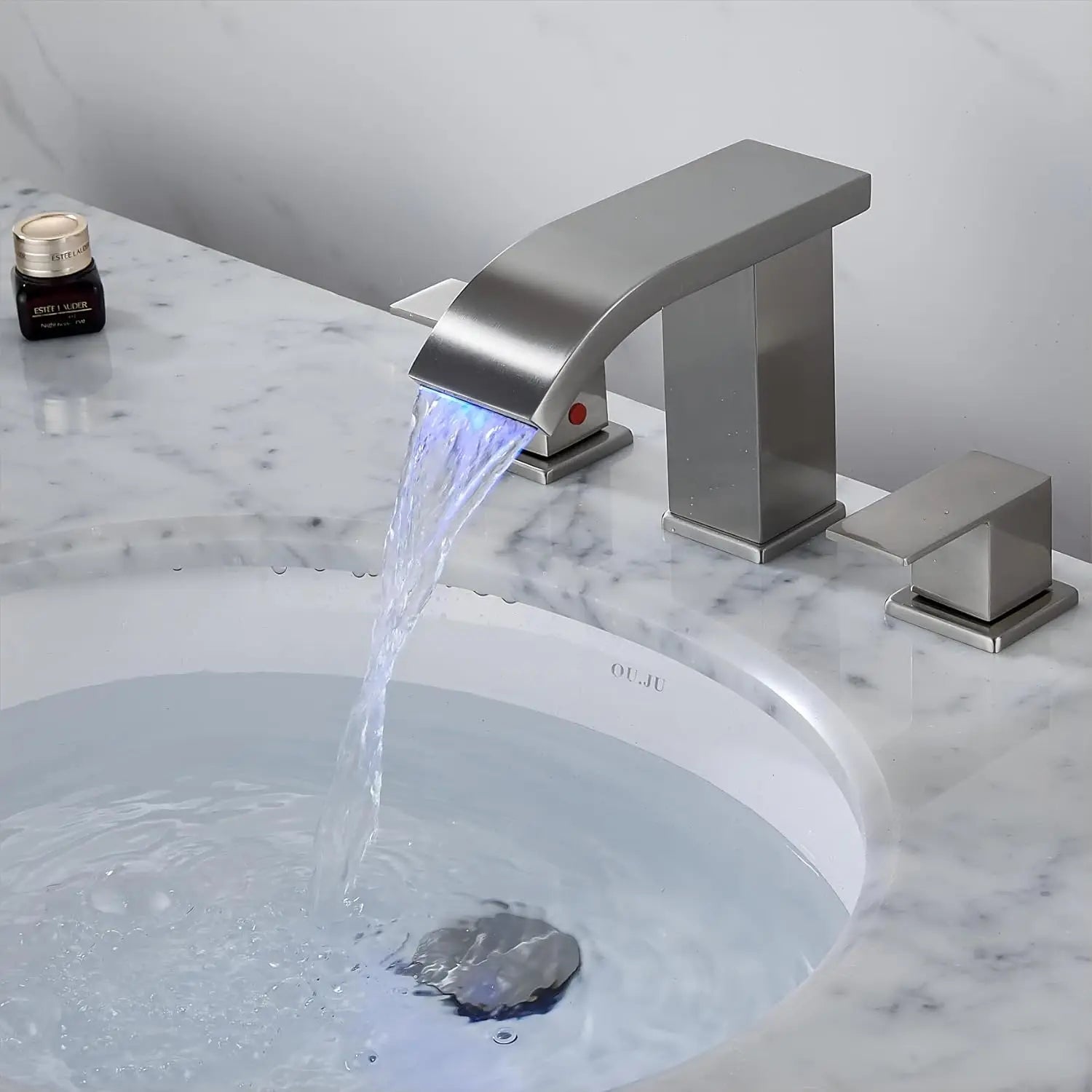 Bathroom faucets  8 inch Bathroom faucet Easy installation Convenient pop-up drain - Home Fusion