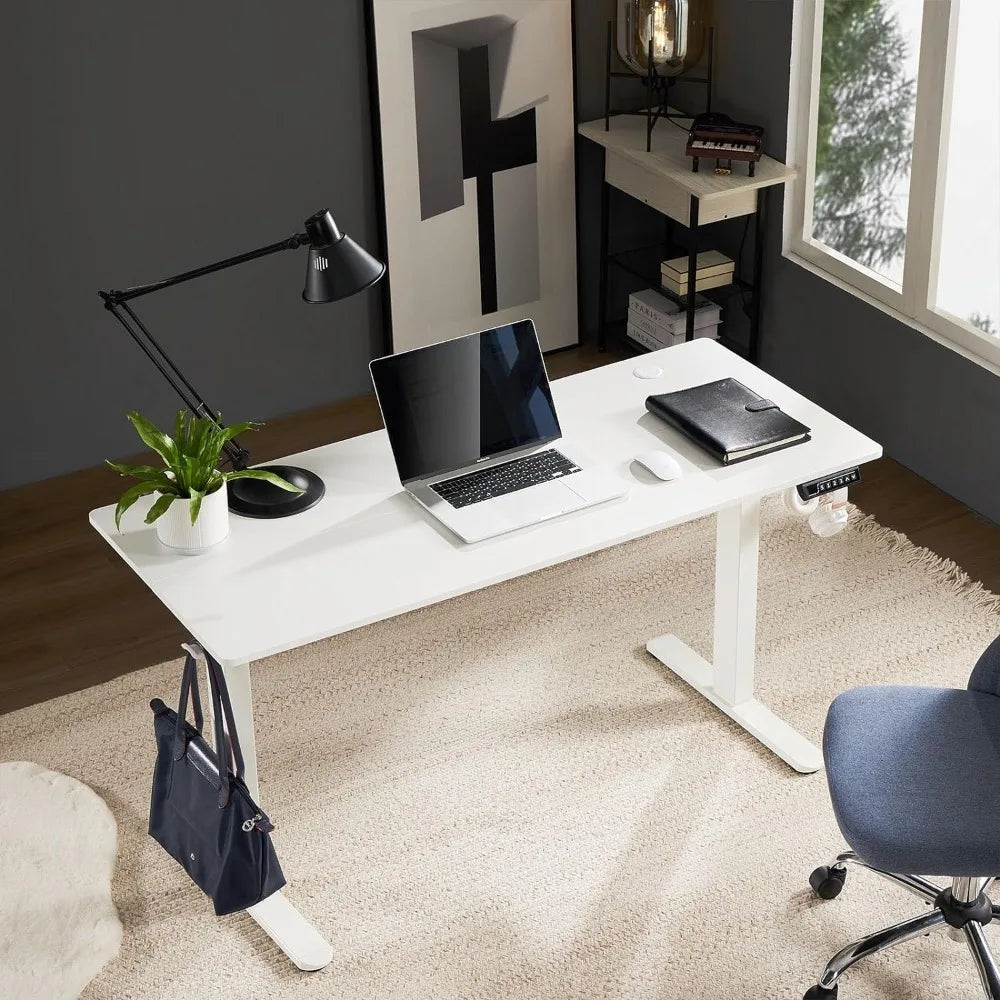 Electric Standing Desk Office Computer Table - Home Fusion