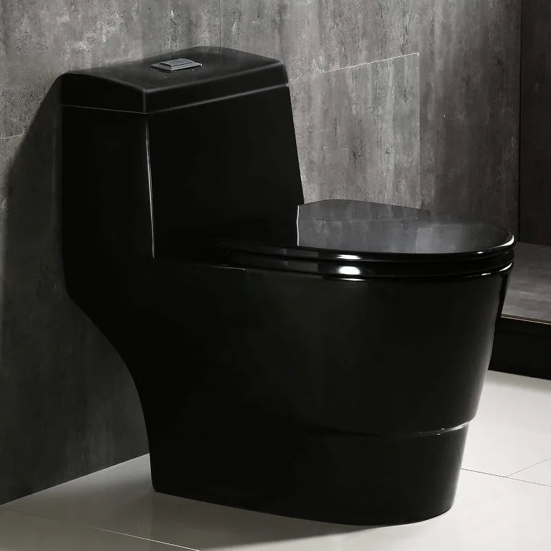 LUXURIOUS MODERN DESIGN Integrated toilet Bathroom Fixture Toilets - Home Fusion