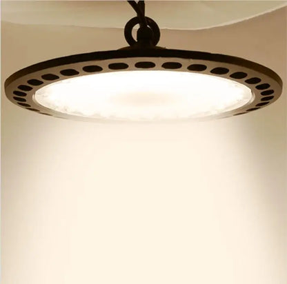 100W 150W 200W UFO LED High Bay Light UFO Industrial Light, High Lumen,No Fan,Garage Light, High Bay Shop Light, 4000K-6500K - Home Fusion