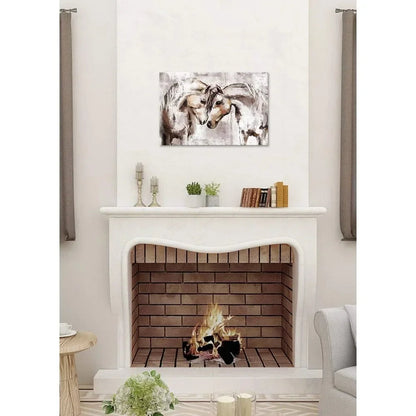 `Horse Canvas Wall Art Farmhouse Horses Pictures Wall Decor Western Painting Bedroom Decor for Sweet Couple Home Fusion `Horse Canvas Wall Art Farmhouse Horses Pictures Wall Decor Western Painting Bedroom Decor for Sweet Couple 076823-f9.myshopify.com