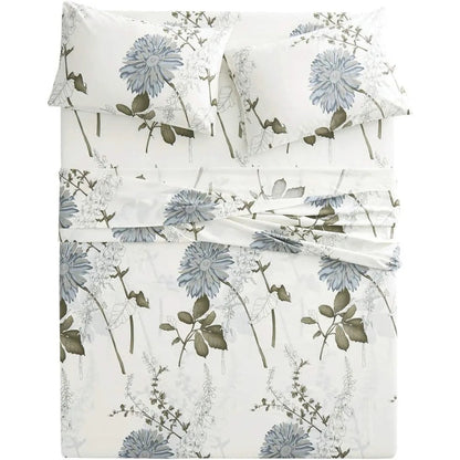 Floral Bed Sheets and Comforter king size. Home Fusion Floral Bed Sheets and Comforter king size. 076823-f9.myshopify.com