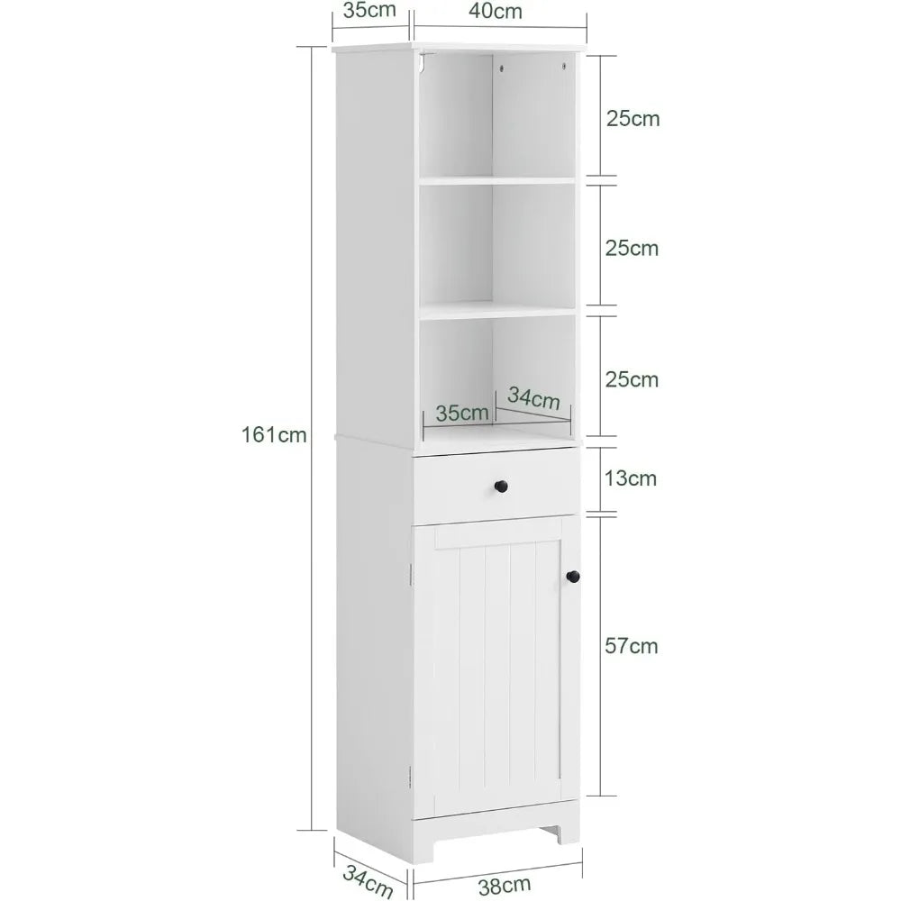 Tower Bath Cabinet With Shelf Bathroom Furniture Tall Bathroom Storage Cabinet With Shelves and Drawers Home Home Fusion Tower Bath Cabinet With Shelf Bathroom Furniture Tall Bathroom Storage Cabinet With Shelves and Drawers Home 076823-f9.myshopify.com