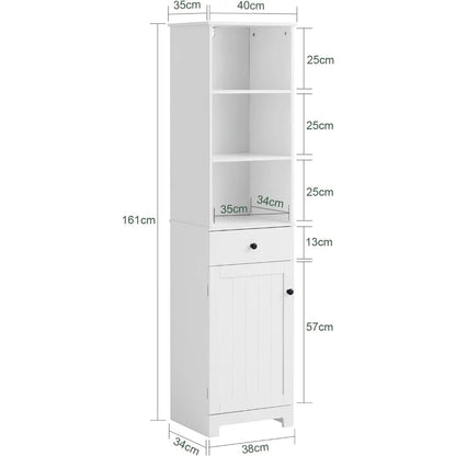 Tower Bath Cabinet With Shelf Bathroom Furniture Tall Bathroom Storage Cabinet With Shelves and Drawers Home Home Fusion Tower Bath Cabinet With Shelf Bathroom Furniture Tall Bathroom Storage Cabinet With Shelves and Drawers Home 076823-f9.myshopify.com