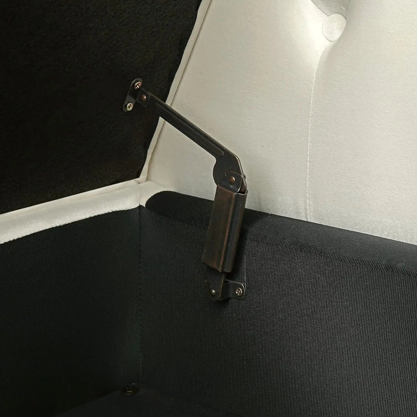 FIQHOME 63" Velvet Storage Bench with 1 Pillow, Multifunctional Rectangular Hallway Sofa Stool Buttons Tufted Nailhead Trimmed Home Fusion FIQHOME 63" Velvet Storage Bench with 1 Pillow, Multifunctional Rectangular Hallway Sofa Stool Buttons Tufted Nailhead Trimmed 076823-f9.myshopify.com