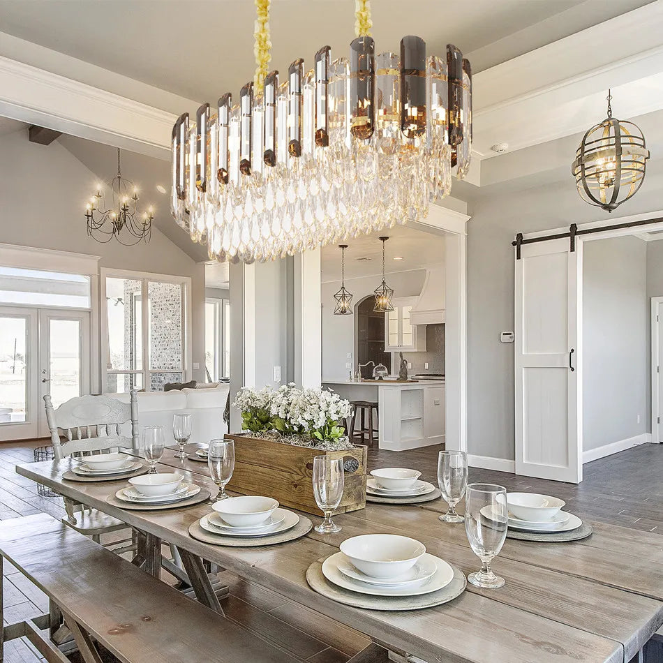 LUVODI Luxury Large Crystal Pendant Chandeliers Lamp for Living Room Dining Room Home Fusion LUVODI Luxury Large Crystal Pendant Chandeliers Lamp for Living Room Dining Room 076823-f9.myshopify.com