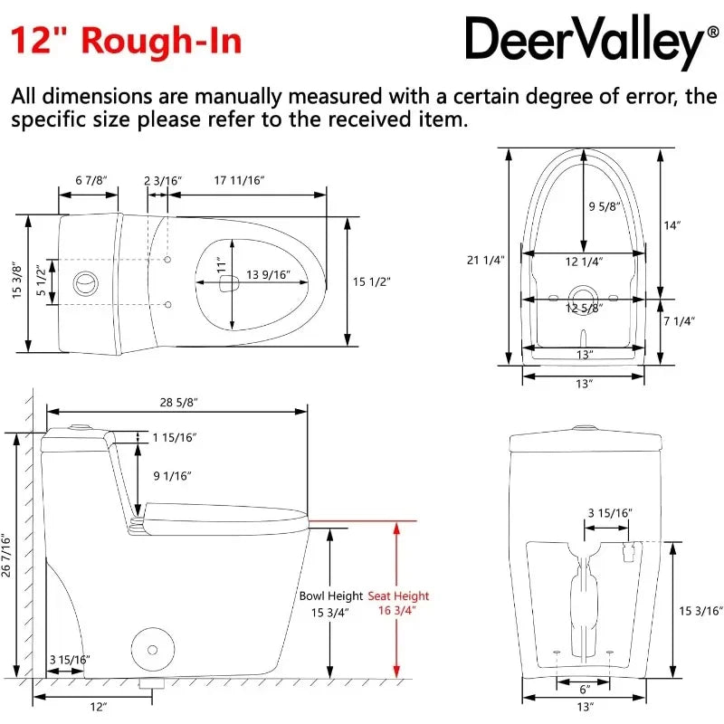 Extended integrated toilet, dual flush toilet, efficient modern toilet smart - Home Fusion