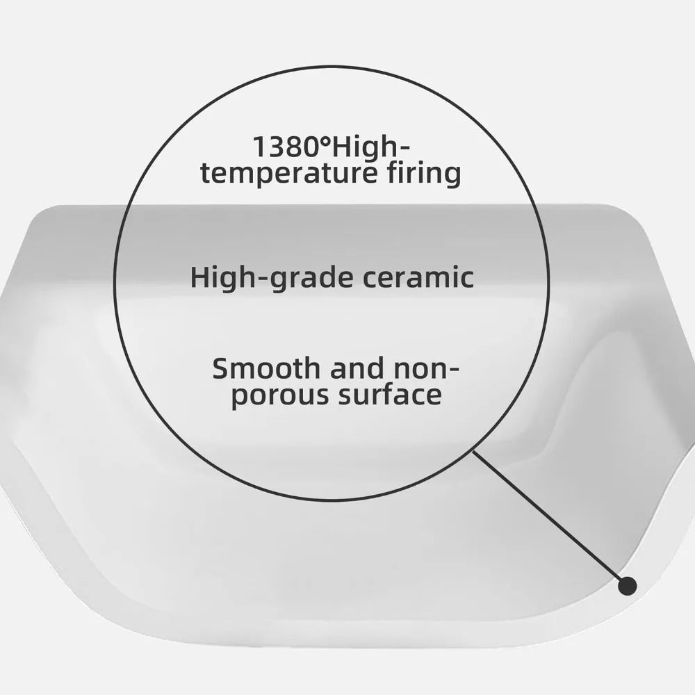 Rectangular Ceramic Countertop Vessel Sink, White Bathroom Sink, Ceramic Small Sink Bowl, Vanity Art Basin, 21 "x 16" x 6" - Home Fusion