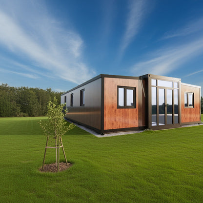40FT Portable Tiny Home – 3 Bed, Modular Kitchen & Full Bathroom - Home Fusion