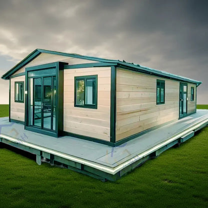 Luxury 40ft Foldable Prefab Home – 3 Bed, Kitchen & Bathroom - Home Fusion