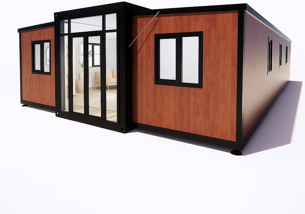 40FT Portable Tiny Home – 3 Bed, Modular Kitchen & Full Bathroom - Home Fusion
