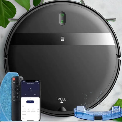 GOOVI G20 Robot Vacuum Cleaner 1400Pa Strong Suction 2500mAh Battery 3in1 Mopping Sweeping Suction Smart Home Support Wifi/alexa - Home Fusion