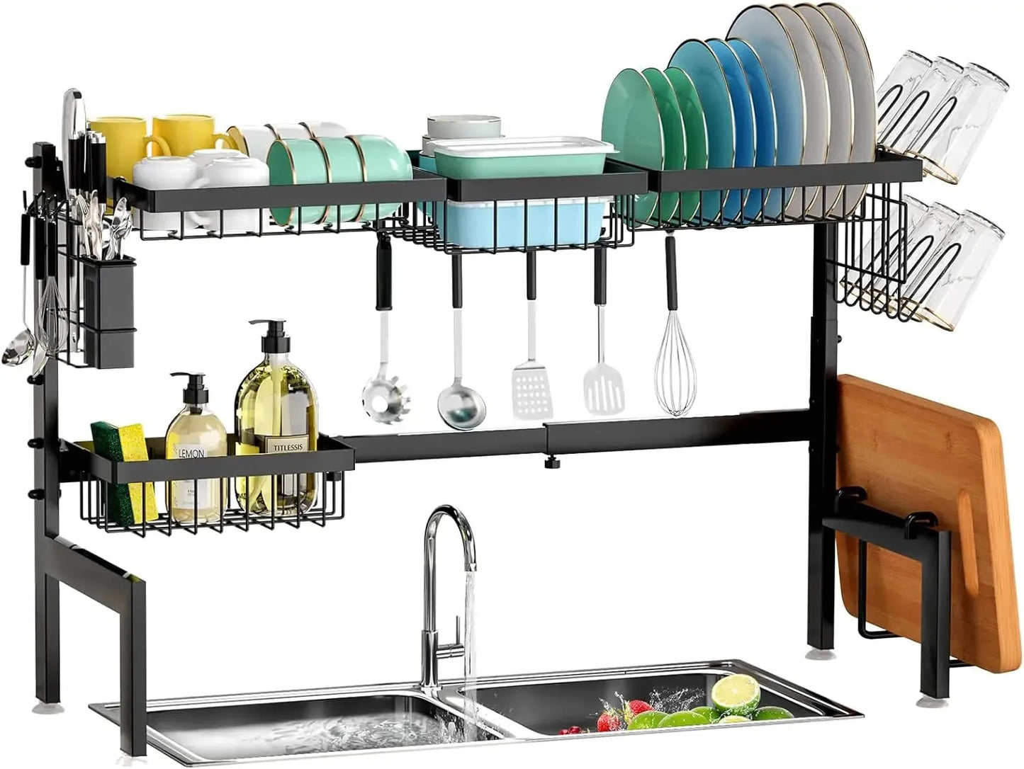 Dish Drying Rack for Kitchen Counter - Home Fusion