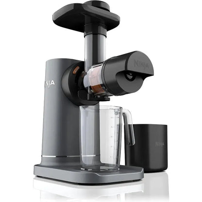Ninja JC151 NeverClog Cold Press Juicer, Powerful Slow Juicer with Total Pulp Control, Countertop, Electric, 2 Pulp Functions - Home Fusion