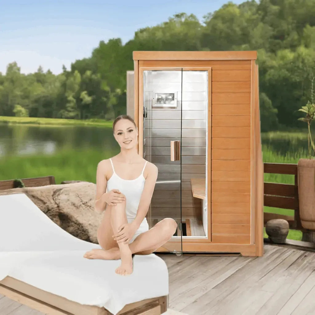 infrared sauna room single room - Home Fusion