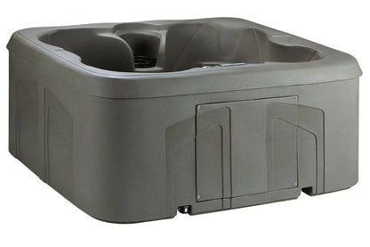 LS100 | 4-Person | 13-Jet | 110 volt | Plug and Play Spa with Multi-Color Underwater LED Light - Home Fusion