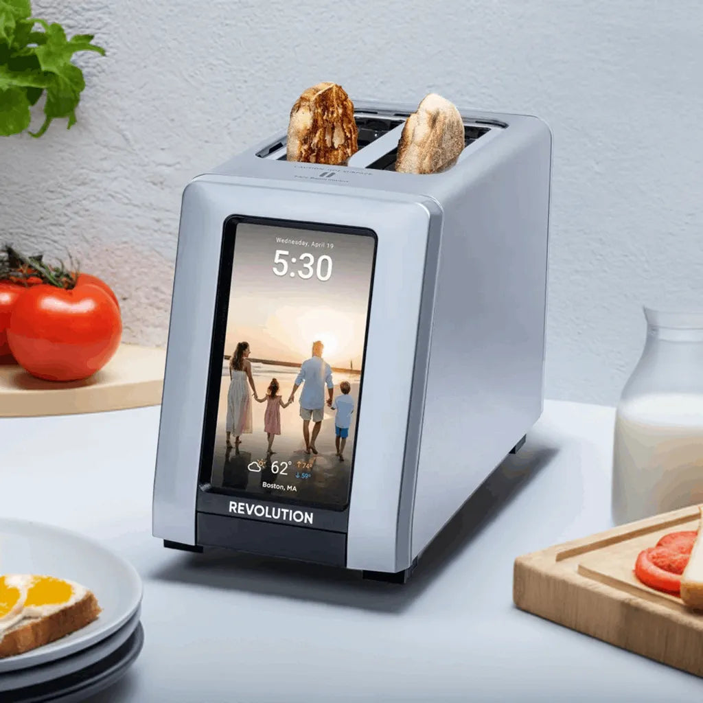 Revolution R180 Connect Plus 2-Slice Touchscreen Toaster – Connected Smart Toaster w/Patented InstaGLO 2.0 Technology - Home Fusion