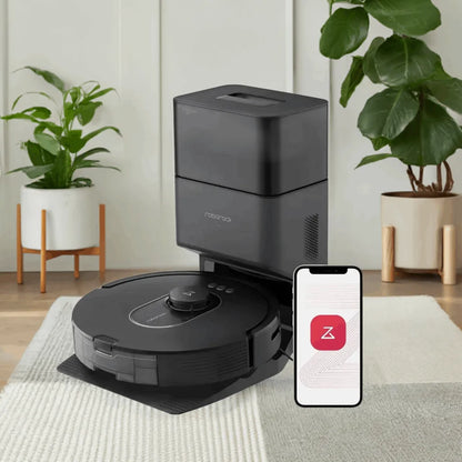 Roborock Q5 Max+ Robot Vacuum with Self-Empty Dock – Hands-Free Home Cleaning - Home Fusion