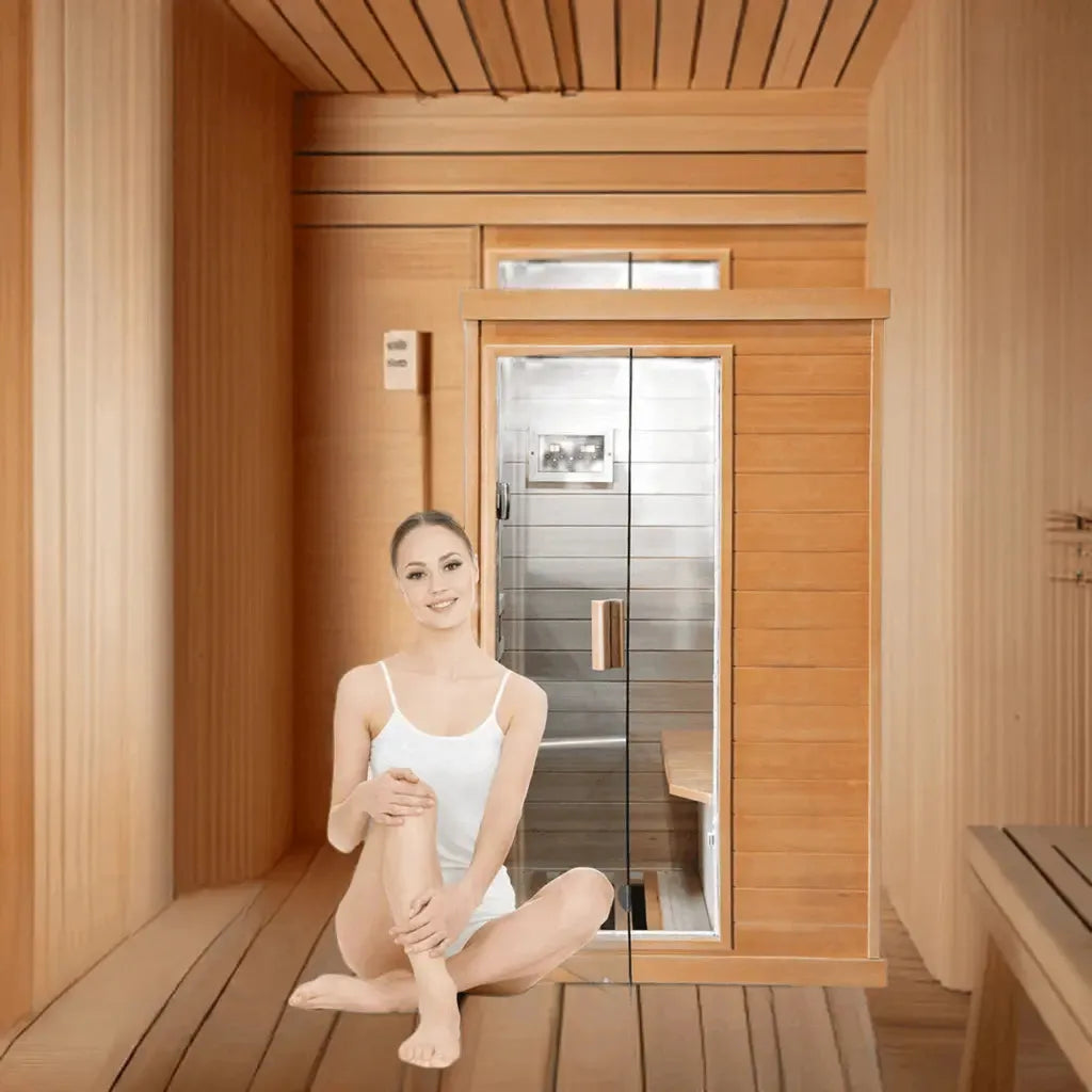infrared sauna room single room - Home Fusion
