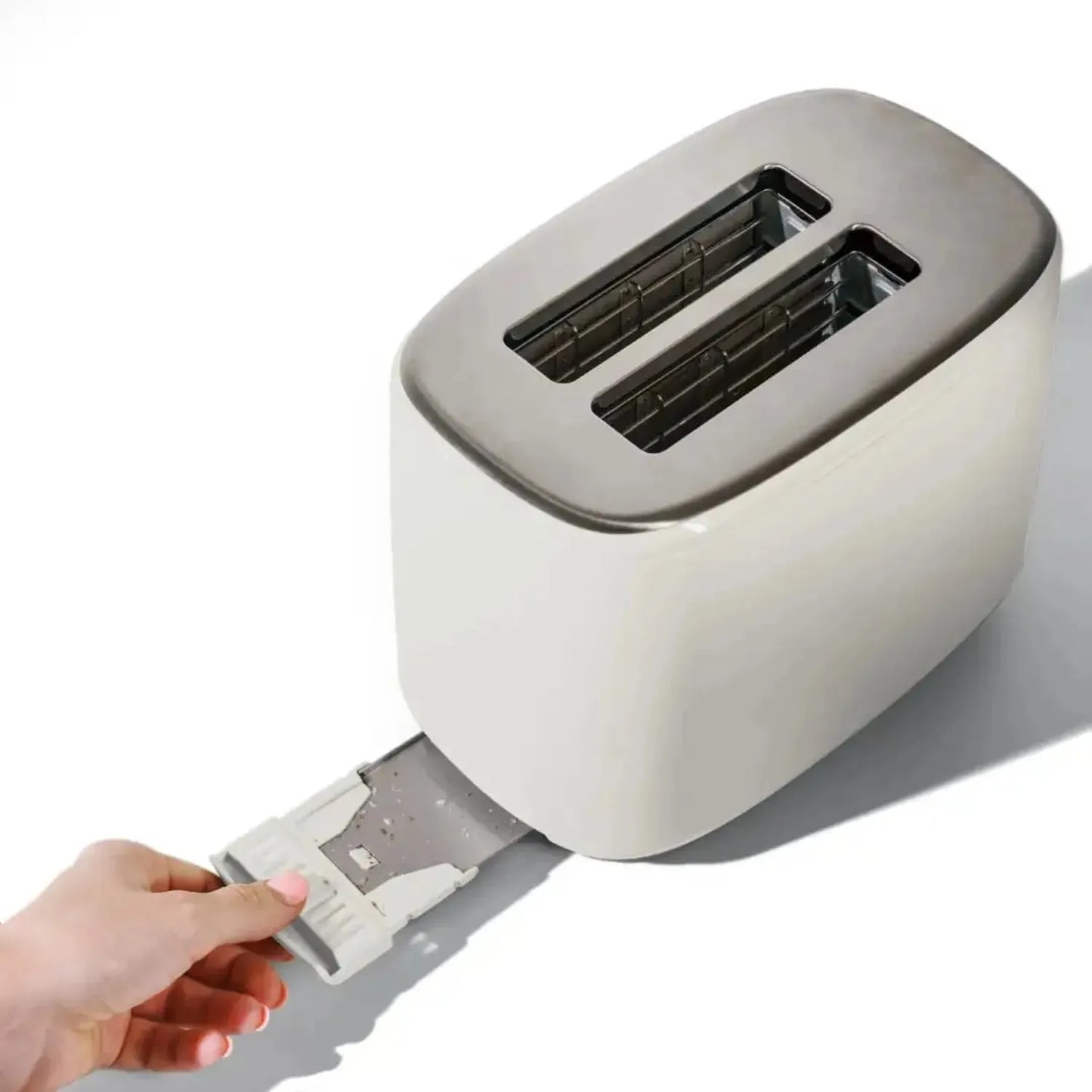 Toasters The Best 4 Slice Wide Long Slot Black&white Multifunction Breakfast Machine，Maquina Para Hacer Pan - Home Fusion