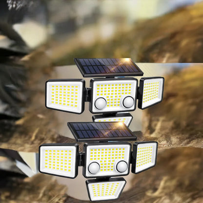 Solar Flood Security Lights for Backyard Yard Patio