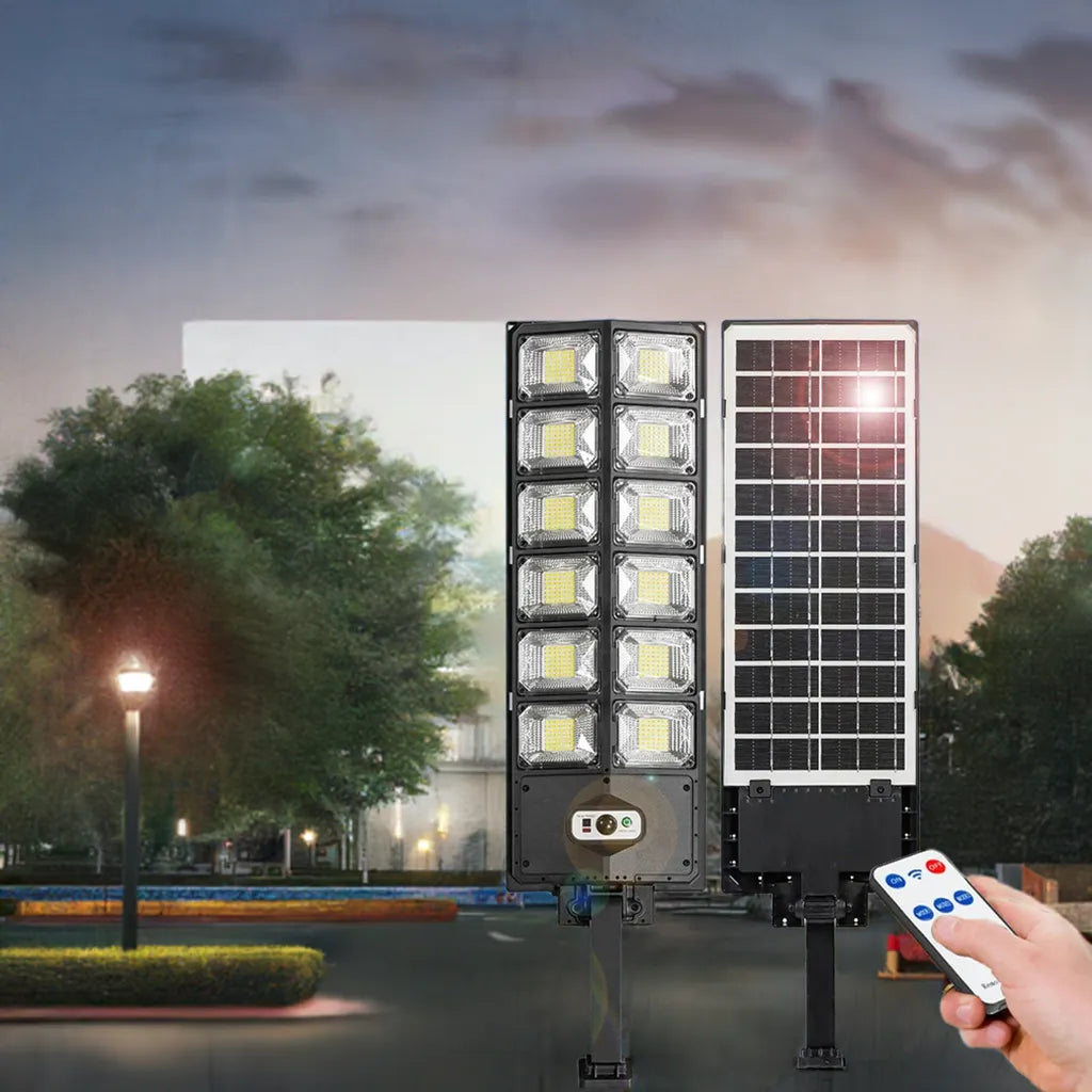 504 LED Powerful Solar Lights Outdoor Motion Sensor External Waterproof Street Light