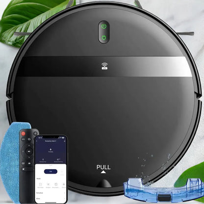 GOOVI G20 Robot Vacuum Cleaner 1400Pa Strong Suction 2500mAh Battery 3in1 Mopping Sweeping Suction Smart Home Support Wifi/alexa - Home Fusion