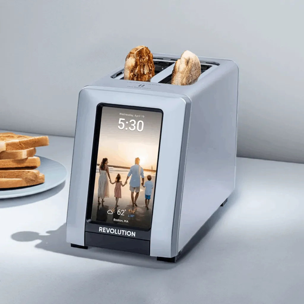 Revolution R180 Connect Plus 2-Slice Touchscreen Toaster – Connected Smart Toaster w/Patented InstaGLO 2.0 Technology - Home Fusion