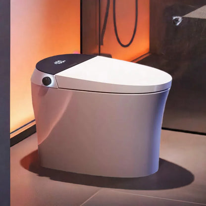 Smart Toilet, Pump-assisted Flush, Foot Sensor Operation, Warm Water, Heated Seat, Air Dryer, Automatic Intelligent Toilets