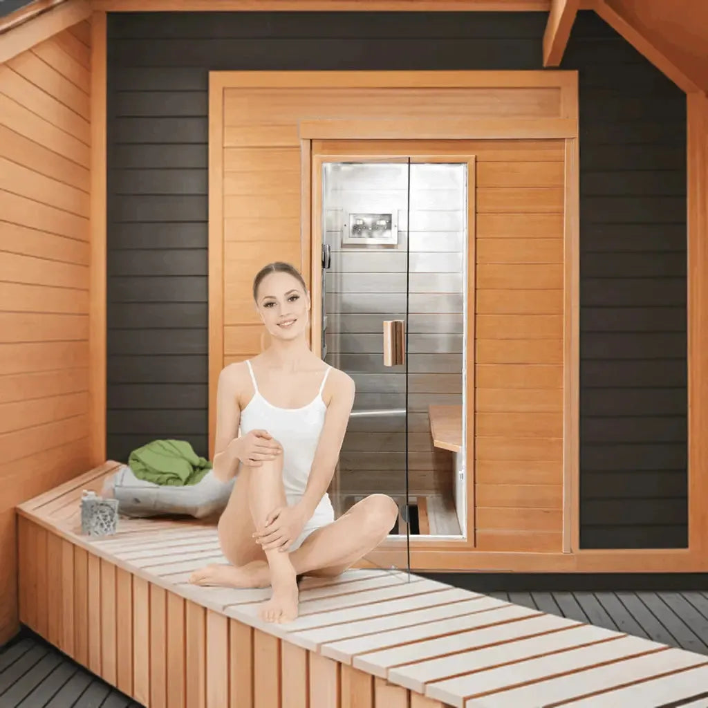 infrared sauna room single room - Home Fusion