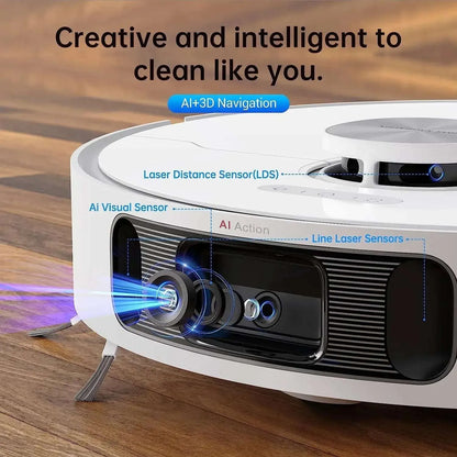 Global Dreame L10s Ultra Robot Vacuum and Mop Combo Auto Mop Cleaning. - Home Fusion