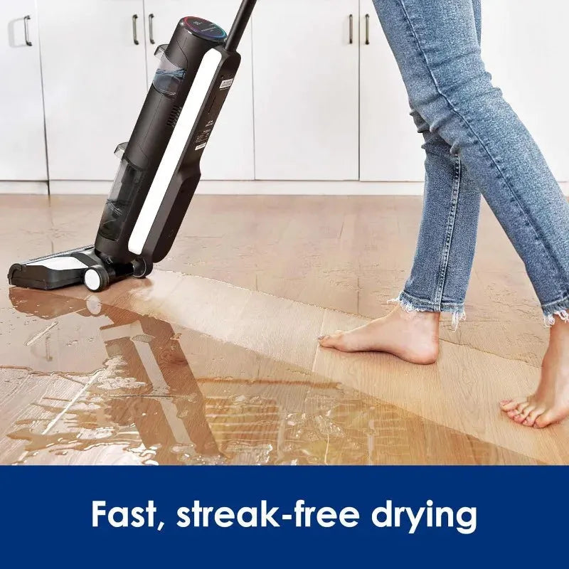 Tineco Floor ONE S3 Breeze Cordless Hardwood Floors Cleaner, Lightweight Wet Dry Vacuum Cleaners with Smart Control System - Home Fusion